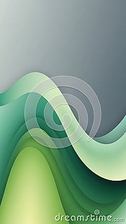 Screen background from Sigmoid shapes and gray Stock Photo