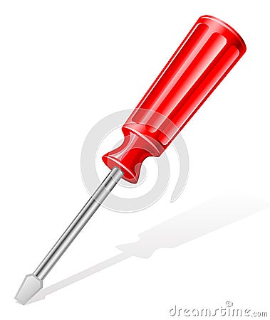 Screwdriver Vector Illustration