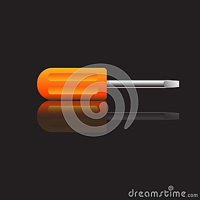 Screwdriver / Mechanic Tool. Vector Illustration