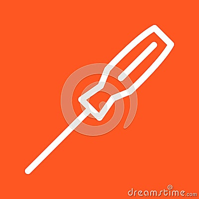 Screwdriver Vector Illustration