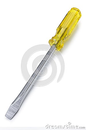 Screwdriver Tool Isolated Stock Photo