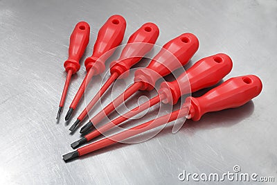 Screwdrivers Stock Photo