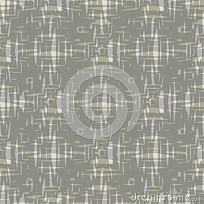 Scrim linen weave texture vector pattern. Seamless watercolor style blended canvas effect texture with painterly Vector Illustration