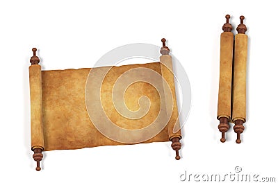 Scrolls Stock Photo