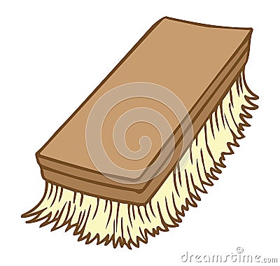 Scrub brush Vector Illustration