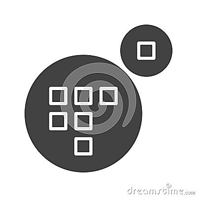 Scrumban Icon Image. Vector Illustration