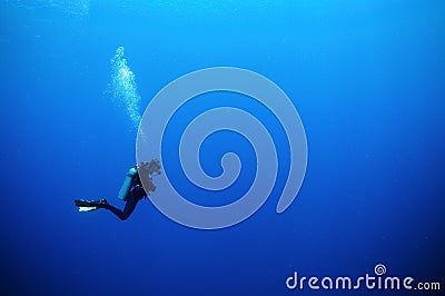 Scuba diver Stock Photo