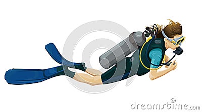 Scuba diver Stock Photo