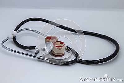 Sculpt heart patient Stock Photo