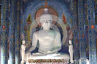 Sculpture, architecture and symbols of Buddhism, Thailand Stock Photo