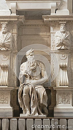 Sculpture, David, Michelangelo, Roma, Italy Stock Photo