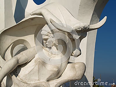 SCULPTURE OF INNOCENCE. Alexandria.Egypt Stock Photo