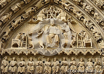 Sculpture of Jesus Christ Stock Photo