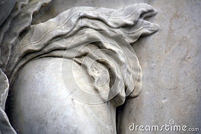 Sculpture in Kuskovo park in Moscow, Russia. Editorial Stock Photo