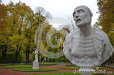 Sculpture in the park Editorial Stock Photo
