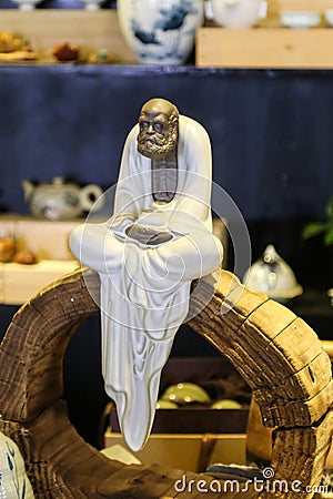 The sculpture in a shop,guinyang,china Stock Photo