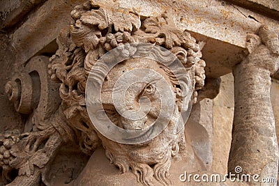 Sculpture in Zwinger, Dresden Stock Photo