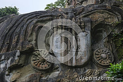 Unakoti in Tripura. India Stock Photo