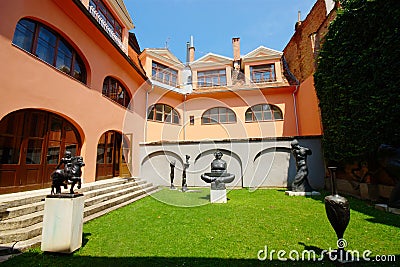 Sculptures In Mestrovic Atelier, Zagreb Editorial Stock Photo