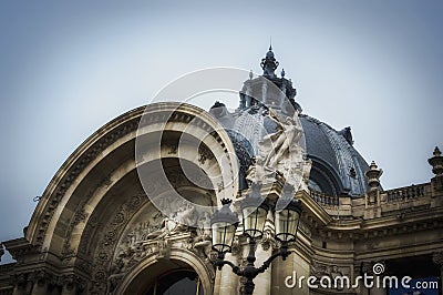 Sculptures at of the Petit Palace, aka Small Palace, Paris, France Stock Photo