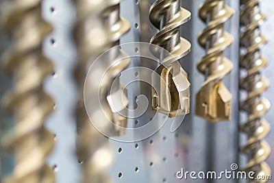 SDS drills Stock Photo