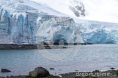 Sea Antarctica iceberg coast in Antarctica South pole Stock Photo