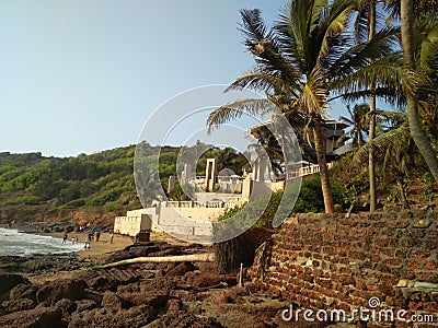 Sea Beach of GOA Editorial Stock Photo