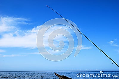 Sea fishing Stock Photo