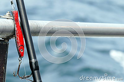 Sea fishing Stock Photo