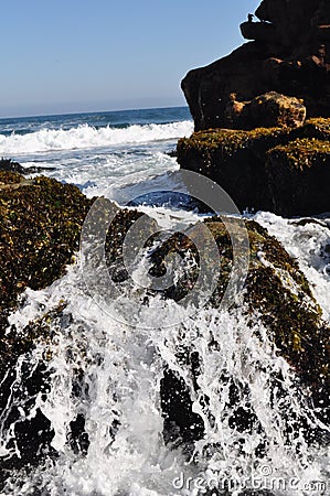 SEA FOAM Stock Photo