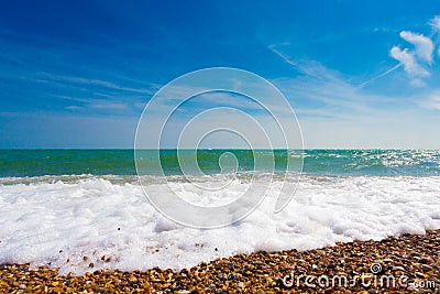 Sea Foam Stock Photo