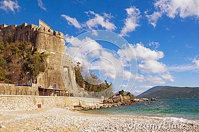 Sea Fortress. Herceg Novi, Montenegro Editorial Stock Photo