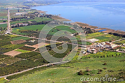 Sea of Galilee, Israel Stock Photo