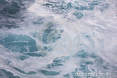 Sea ocean sea water with different watercolors Stock Photo