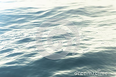 Sea, ocean wave close-up sunset, low angle view, cross processing effect. Hard focus with selective focus. 3d rendering Stock Photo