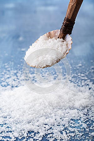 Fleur de sel Stock Photo