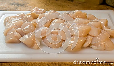 Sea scallops Stock Photo