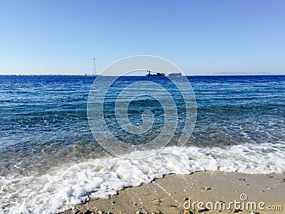 Sea shore Stock Photo