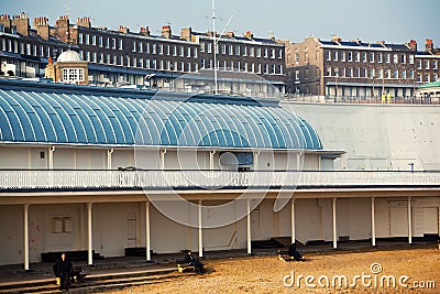 Sea shore in Ramsgate Editorial Stock Photo