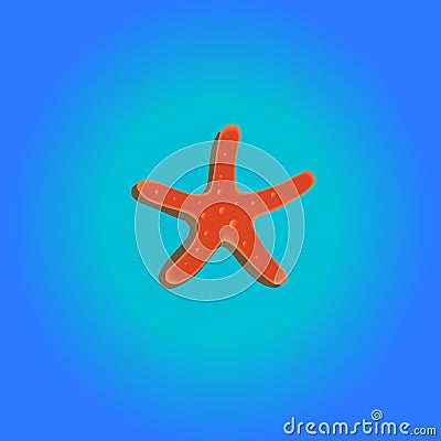 Sea star Vector Illustration