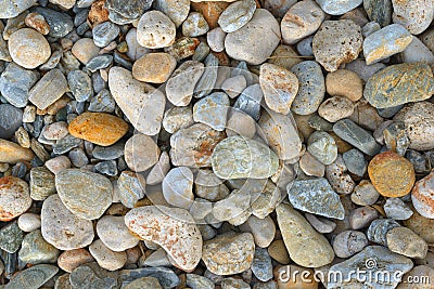 Sea stones, abstract background, pebbles. Stock Photo