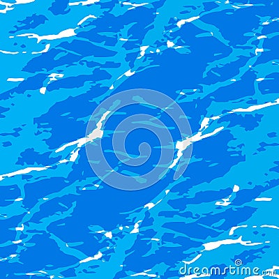 Sea_texture Vector Illustration