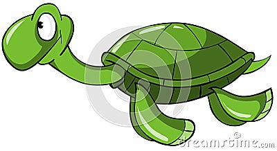 Sea turtle Vector Illustration