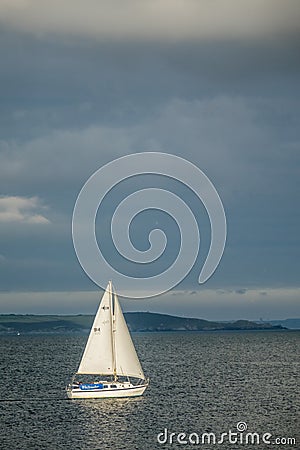 Into the sea Editorial Stock Photo