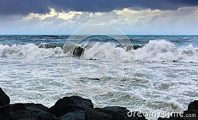 Sea wave Stock Photo