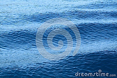 Blue sea ocean waves Stock Photo