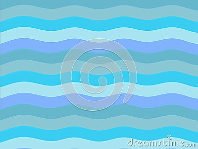 Sea waves, color waves, color gradations, beautiful and perfect gradations. suitable for making a wallpaper Stock Photo