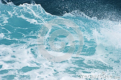 Sea waves texture Stock Photo