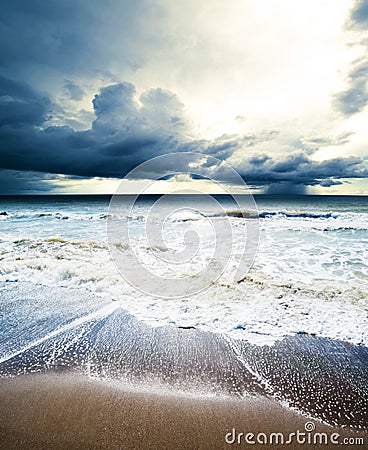 Sea waves Stock Photo