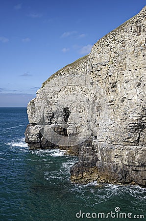 Seacombe Cliff Stock Photo